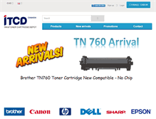 Tablet Screenshot of itcd.ca
